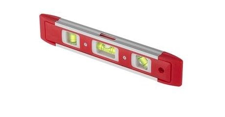 Рівень магнітний 230мм INTERTOOL MT-1001