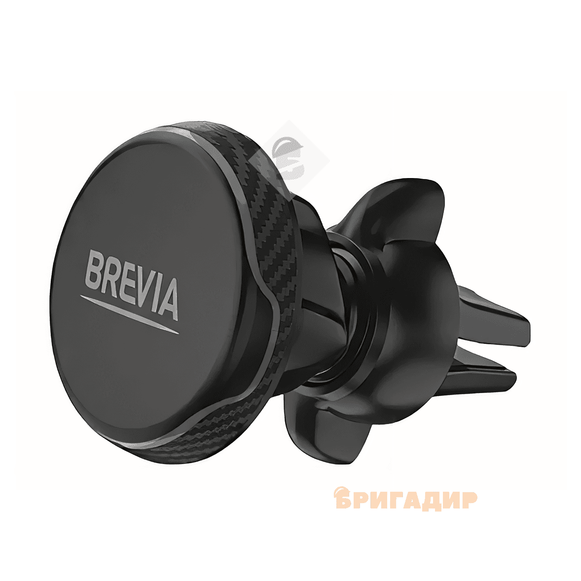 Тримач телефона BREVIA AirClip MagButton для дефлектора, магнітний, 4 магніти 48200