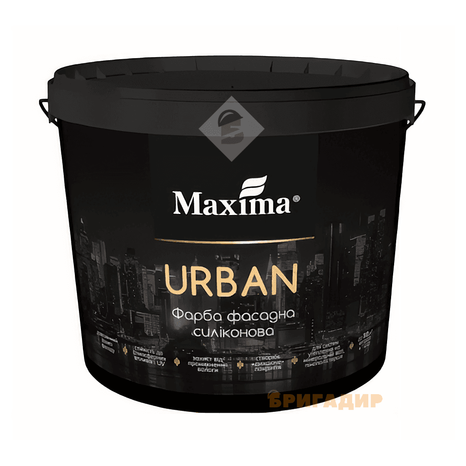 Фарба фасадна силіконова "Urban" база TR, ТМ "Maxima" 12кг