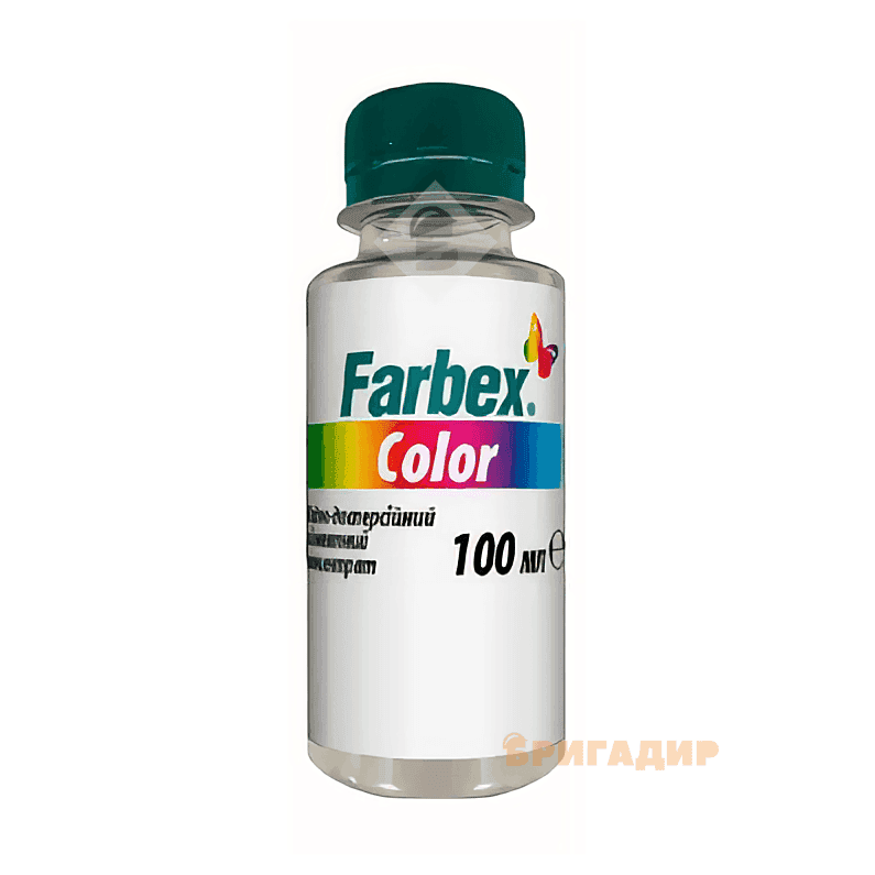 Водно-дисперсійний пігмент концентрат Farbex Color коричневий 100мл