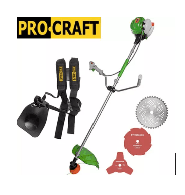 Pro-Craft T5600 Бензиновий тример 4-х тактний (3 ножі 3Т 8Т 40Т 1 катушка )