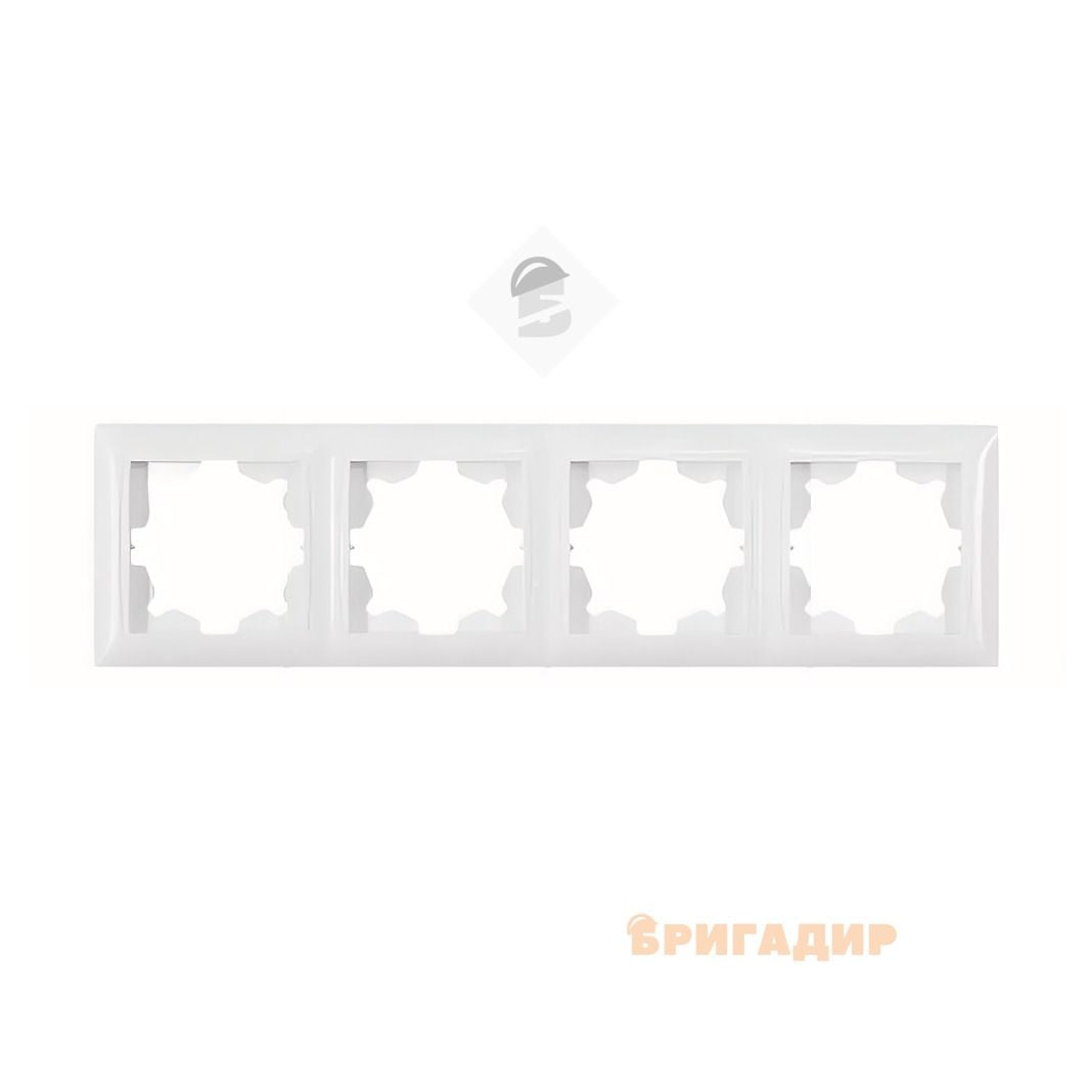 Primera Біла Рамка 4-на горизонтальна 3024