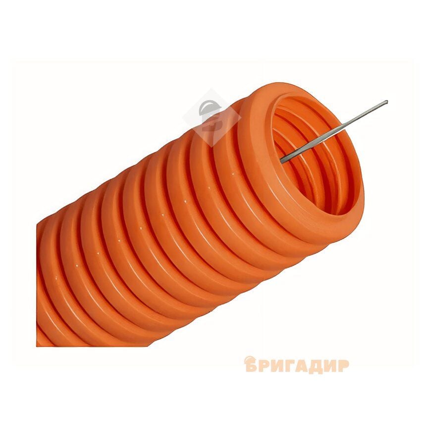 Гофра-Д20 важка оранжева 1м