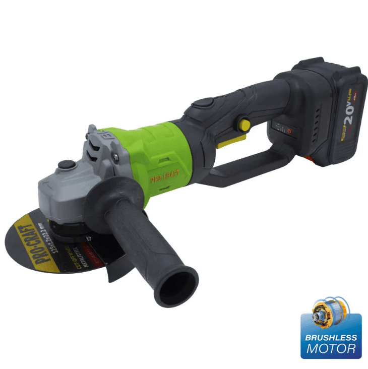 Кутова шліфувальна машинка ProCraft PWA-125(акум)