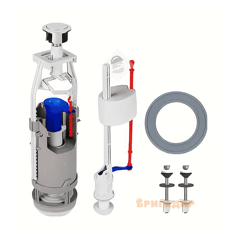 ЗА1 АБК-12 Арматура 1-кнопкова нижн. підвід