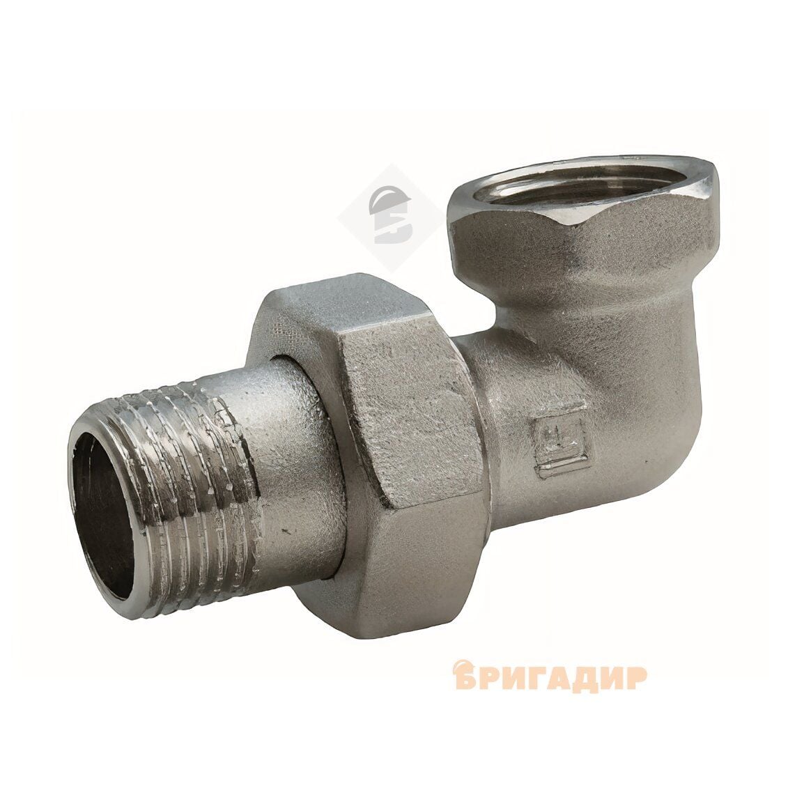 Згін-американка кутова нікель 1/2