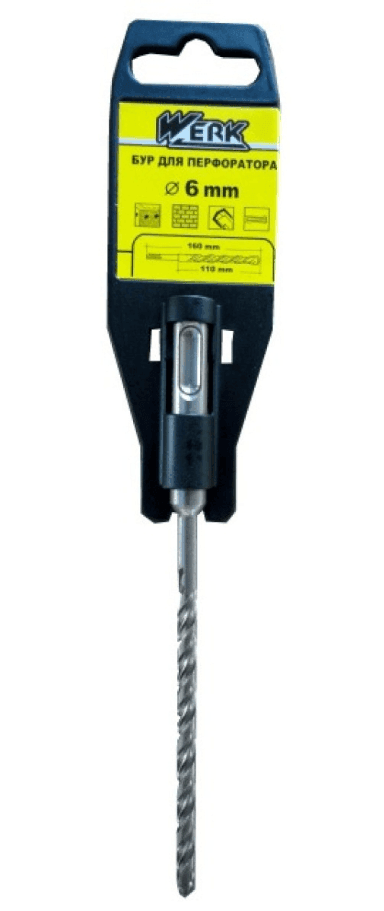 Werk 10х100x160 мм Бур SDS-plus 327561