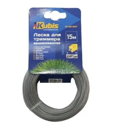 Жилка Kubis для тримера 2.4 мм*15м "зірка"