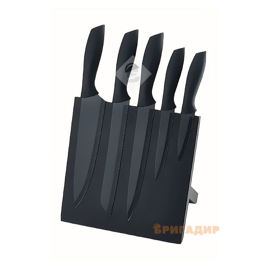 Набір ножів Чорна перлина Gusto 6 пр 128563
