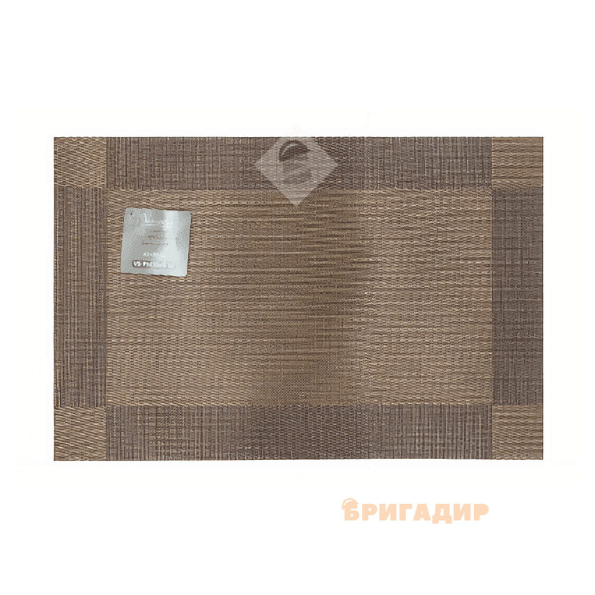Килимок для сервірування Затишний 45х30см шоколад Versailles