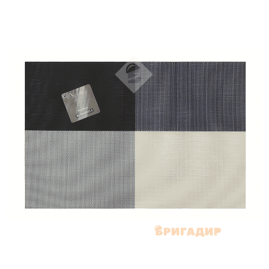 Килимок для сервірування Геометрія 45х30см чорний Versailles