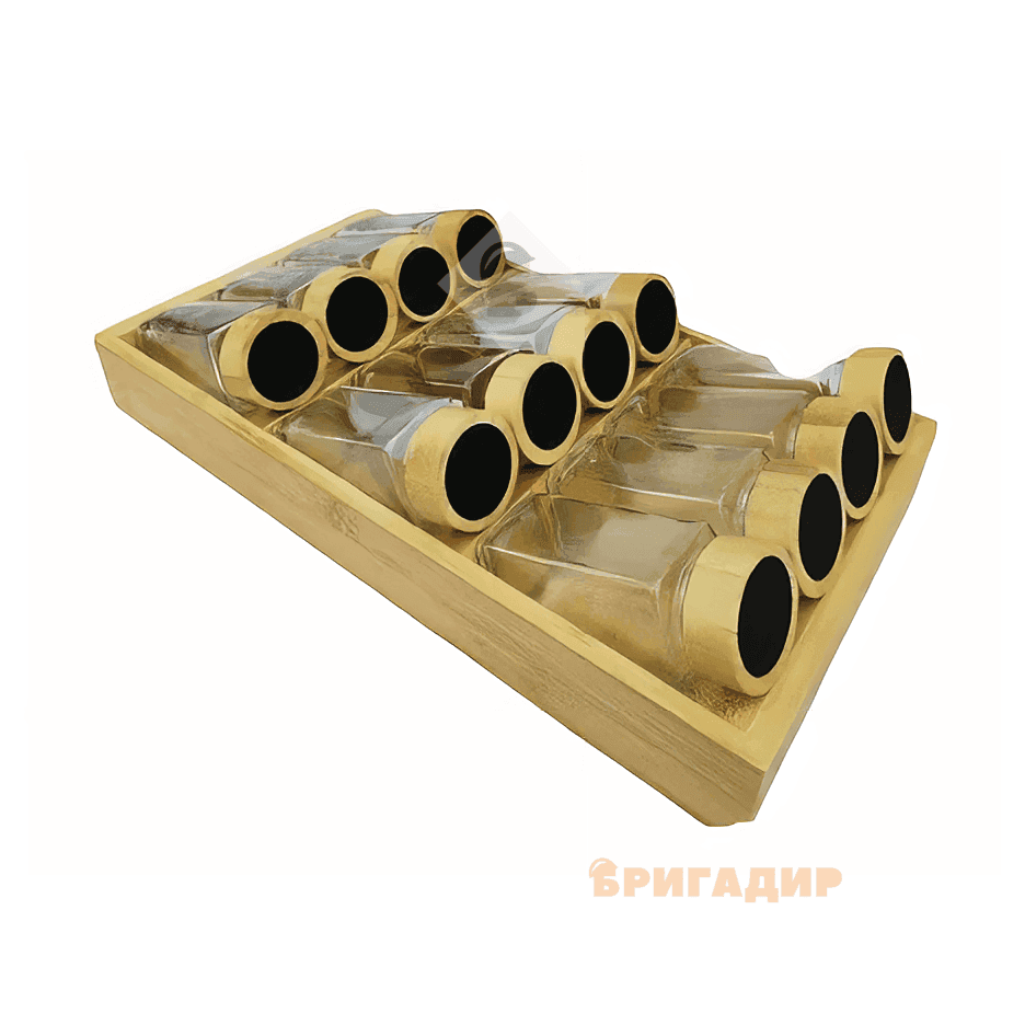 VT-8902-12 Набір ємностей для спецій Vittora 12шт по по 120мл