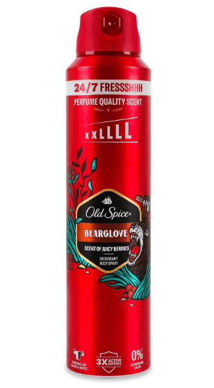 OLD SPICE Аероз. дез. Bearglove 250мл