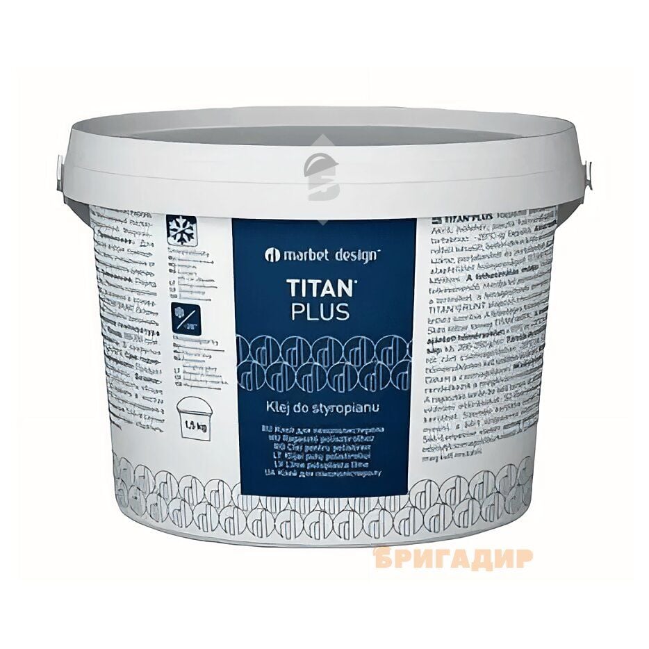 Клей Титан плюс морозостійкий 4кг