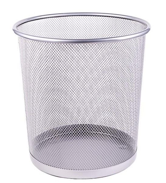 Кошик металевий сітчаста 5002-S срібний 26*22*28см