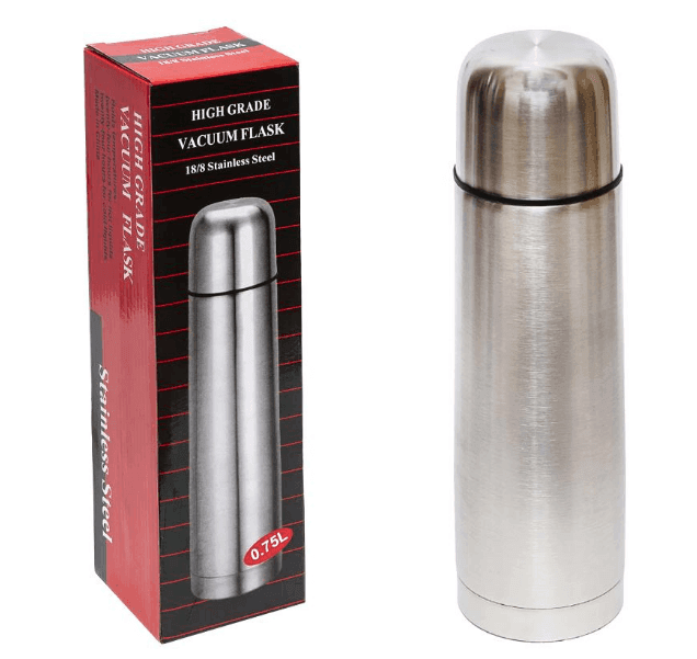Термос металевий 0,75 літра 28*8*8 см Х-750ML
