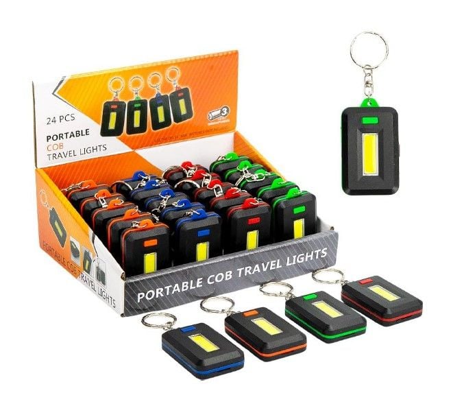 Брелок - Фонарик LED, пластиковый YYB-313