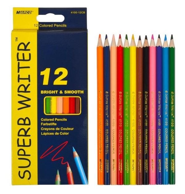 Олівець 4100/12 кольорів MARCO