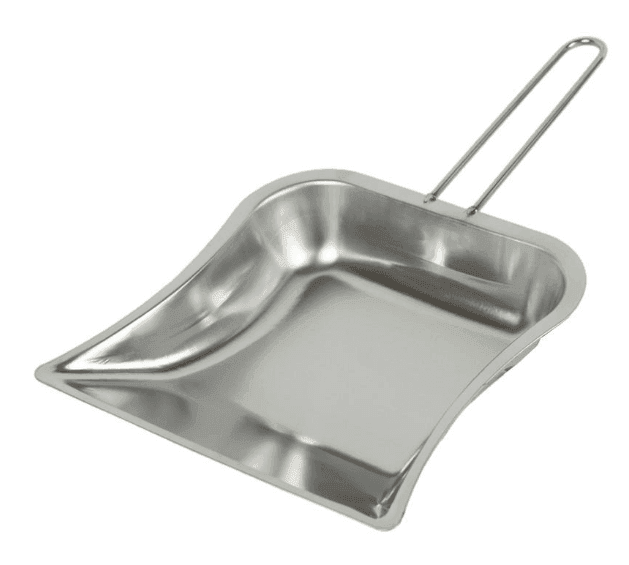 Совок металевий 24*22,5*5см ручка 15см 1051