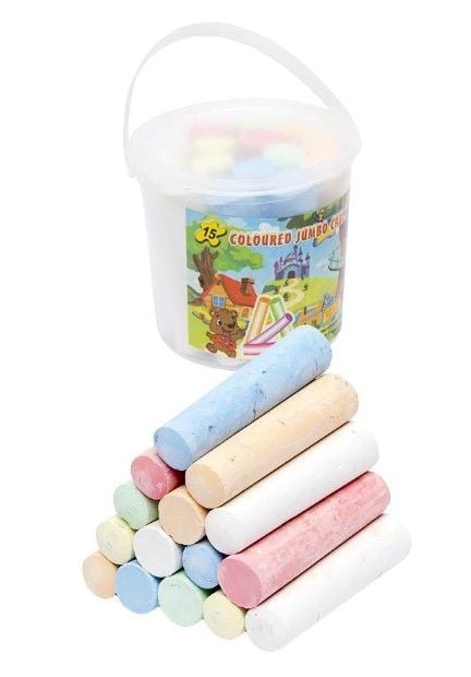 Крейда 15 кольорів JAMBO