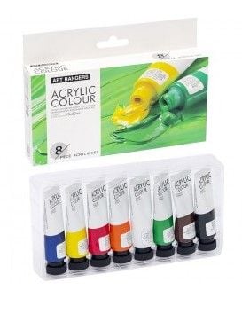 Фарби 22мл "Art Ranger" 8 кольорів "Acryliс regular" PA32.08022.A