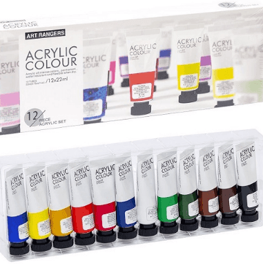 Фарби 22мл "Art Ranger" 12 кольорів "Acryliс regular" PA32.12022.A