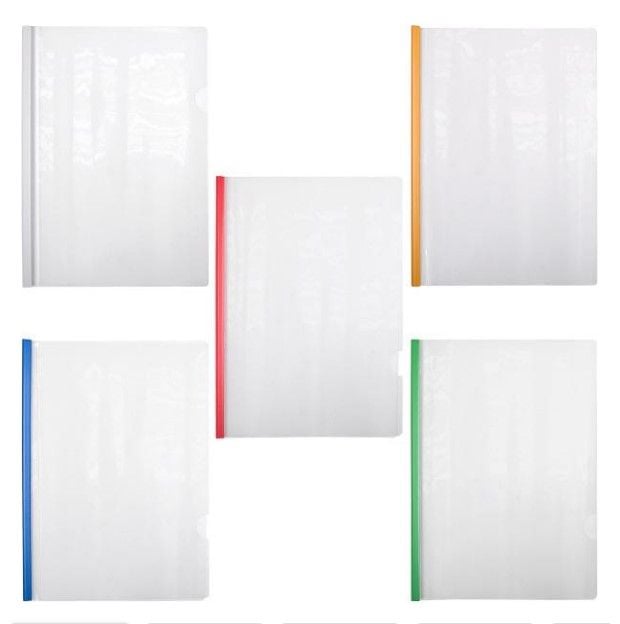 Швидкозшивач з планкою А4 мікс A4Q310-11