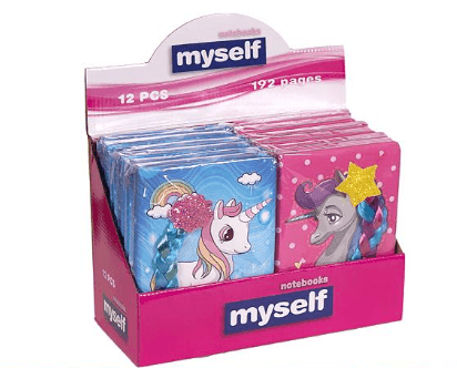 Блокнот А5 14*21см 96ар.тверда обкладинка, поролон 1904-1 клітинка