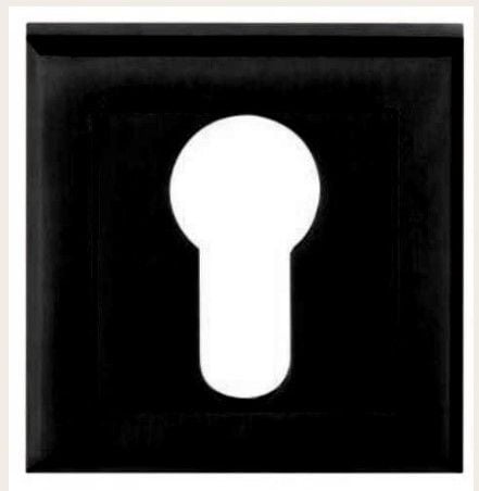 Накладка під циліндр HISAR NS ET (AF-2) Black