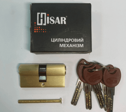 Циліндр HISAR лаз.ZC-60 (30*30) k/k 5кл.пласт MSB (золото)