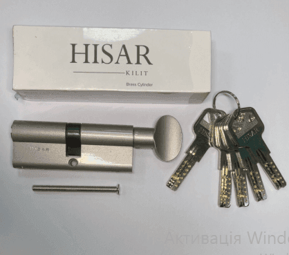 Циліндр HISAR Латунний BCK-80 (40*40t) k/t 5кл. MN