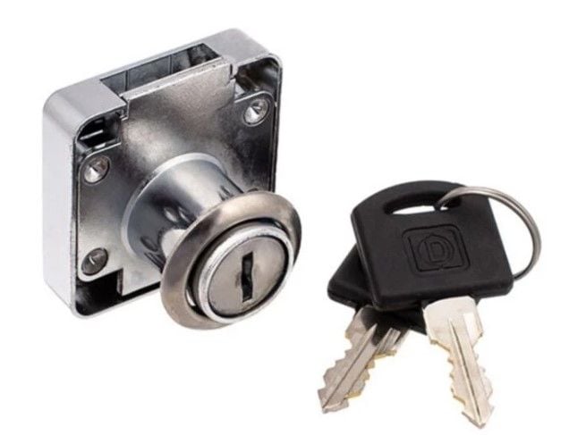 Замок FZB меблевий з защіпкою 7-006 (338)