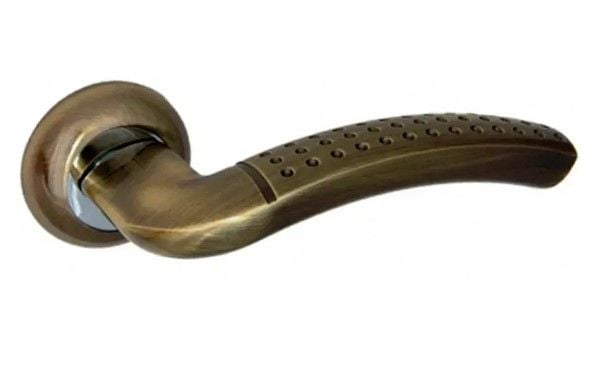 Ручка на круглій розетці USK A-58133 L-130 AB