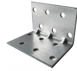 KMP2  Кутник монтажний перферований 40х40х60х1.5