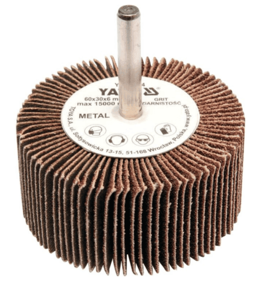 Круг пелюстковий на дрельку депестковий 60х20мм Р80