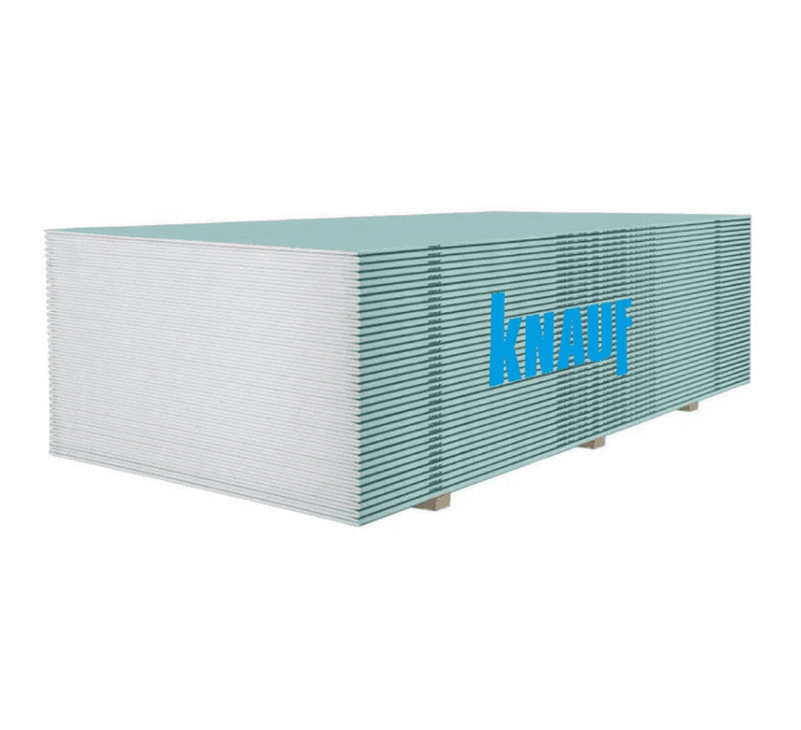Гіпсокартон вологостійкий 12,5мм 2500мм*1200мм KNAUF Regips