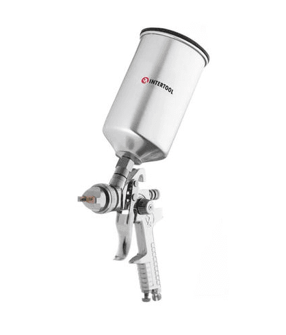 Пістолет фарб. 600мл пластик Intertool PT-0107