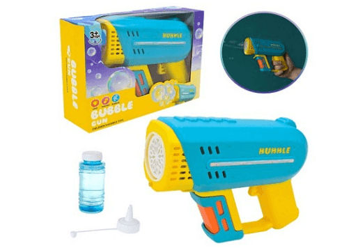 Мильні бульбашки арт. 2236 (72шт)  пістолет батар. 21,5*15,5 см короб.