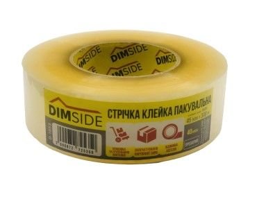 Скотч пакувальний DIMSIDE 45х100 прозорий (6/72шт) (арт.D-1051)