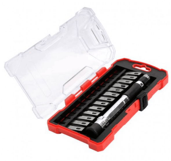 Набір скальпелів з тримачем 14шт HT-0524