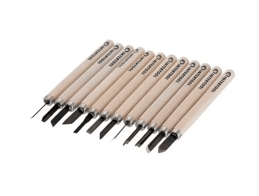 Набір різців по дереву 12шт HT-3504