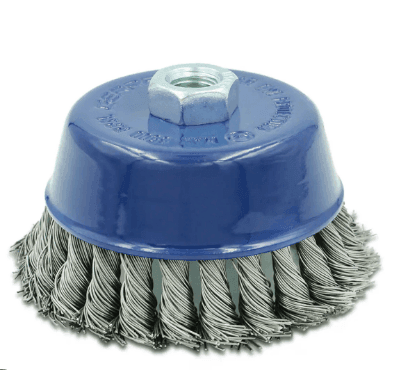 Щітка торцева плетена 100мм посилена