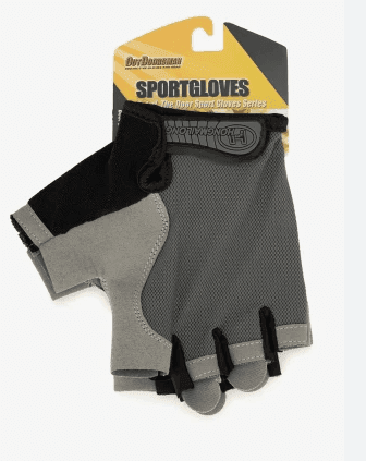 РУКАВИЦІ "L" (21-22 СМ) HONGMAILONG ЧОРНО-СІРІ (370) 142-130