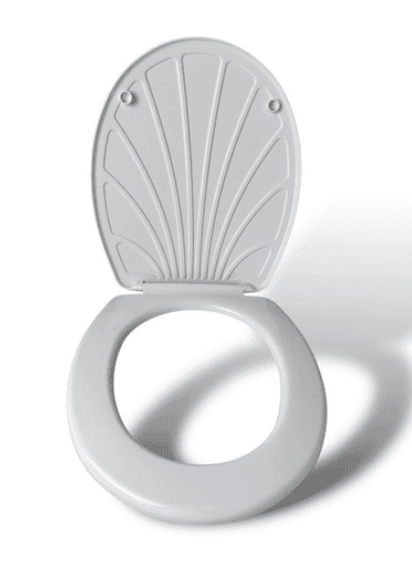Сидіння для унітазу Перлина (біла)