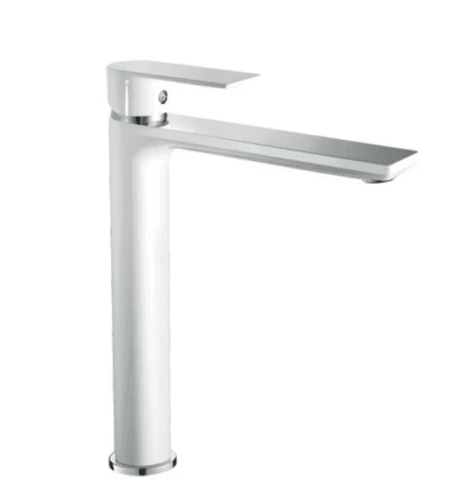 HAIBA Змішувач ALEX 001 WHITE-CHROME умив.