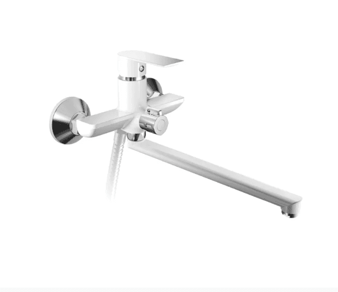 HAIBA Змішувач ALEX 006 WHITE-CHROME ван.д.н.EURO