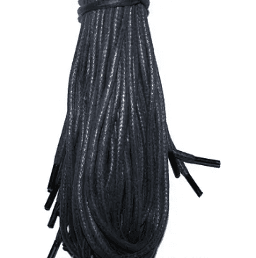 544946 Шнурки з поліестеру круглі 100см чорні