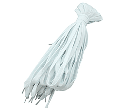 879970 Шнурки з поліестеру круглі 120см білі