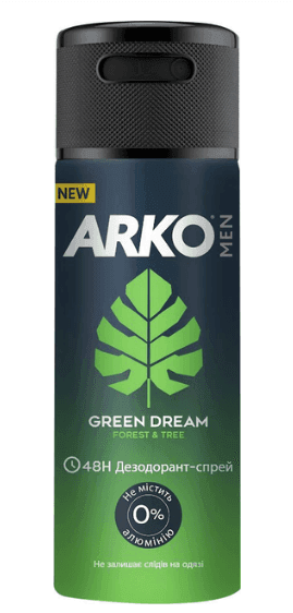 Arko Men дезодорант спрей 150 мл Грін Дрім