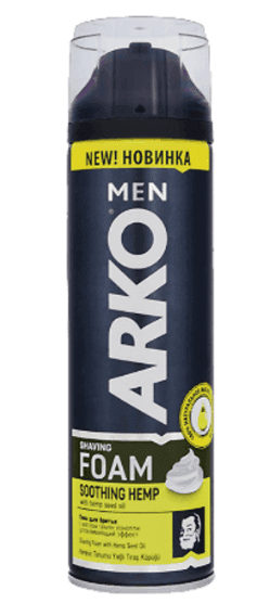 Arko Men Піна для гоління 300 мл Масло насіння конопель